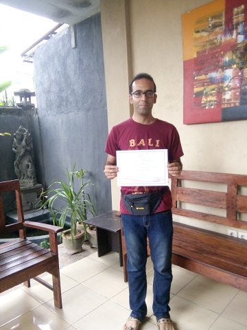 Reeva Bali Spa School Student